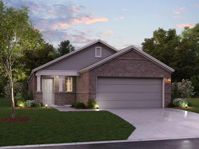 New construction Single-Family house 14128 Zealand Dr, Pilot Point, TX 76258 plan Magnolia - 30' Smart Series - image