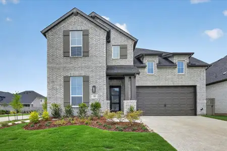 New construction Single-Family house 1820 Drover St, Northlake, TX 76247 plan Cambridge - image