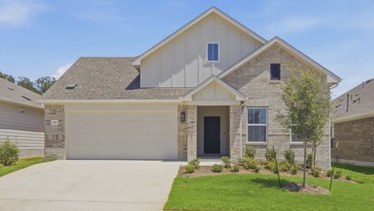 New construction Single-Family house 13413 Barn Chime St, Elgin, TX 78621 plan Meyerson - image