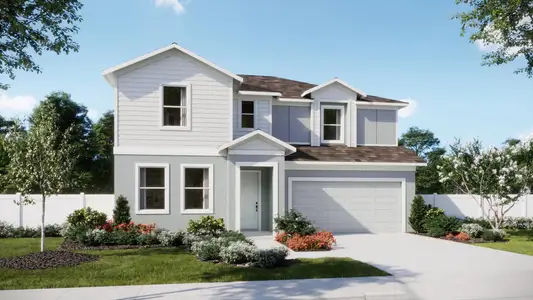 New construction Single-Family house 398 Watermark Dr, Cocoa, FL 32927 plan Cape - image