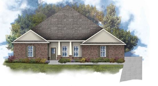 New construction Single-Family house 2840 Mountain Laurel Trl, Cantonment, FL 32533 plan Madison IV B - image