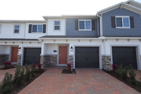 New construction Townhouse house 4164 Campsite Lp, Orlando, FL 32824 plan San Jose - image
