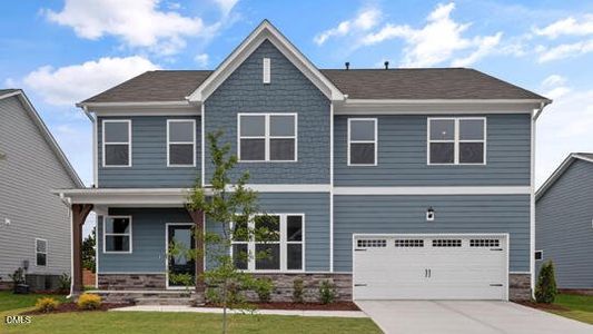 New construction Single-Family house 1529 Jasmine View Wy, Knightdale, NC 27545 plan Bennett - image