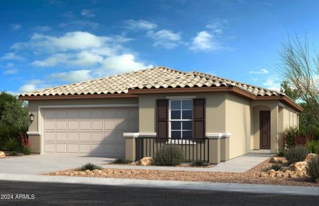 New construction Single-Family house 36392 W San Alvarez Avenue, Maricopa, AZ 85138 - photo 0