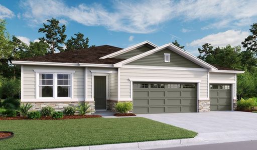 New construction Single-Family house 44 Ponce Preserve Dr, Palm Coast, FL 32164 Slate- photo 0