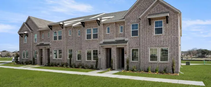 New construction Townhouse house Watauga, TX 76148 plan Clemson - image
