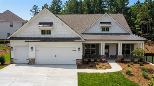 New construction Single-Family house 608 Brooke View Ln, Canton, GA 30115 - image