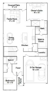New construction Single-Family house 25738 Sapphire Cove St, Katy, TX 77493 plan Napali - image