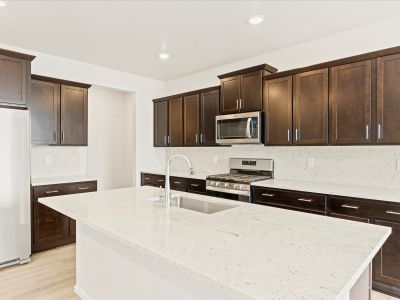 New construction Single-Family house 13387 Valley Peak Dr, Peyton, CO 80831 plan The Sylvan - image