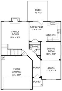 New construction Single-Family house 208 Indian Creek Rd, Locust Grove, GA 30248 plan Savoy - image 2