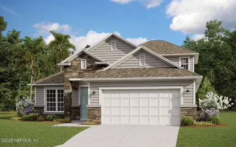 New construction Single-Family house 2487 Jennings Farm Dr, Middleburg, FL 32068 plan Edison - image