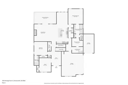 New construction Single-Family house 7945 Heritage Farm Ct, Dawsonville, GA 30534 plan Rose - image 5