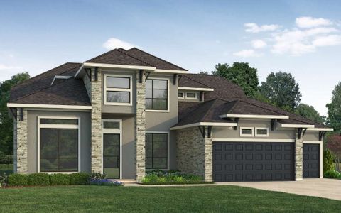 New construction Single-Family house 15412 Pinnacle Vistas Ln, Conroe, TX 77302 plan McKenzie 3437 - image