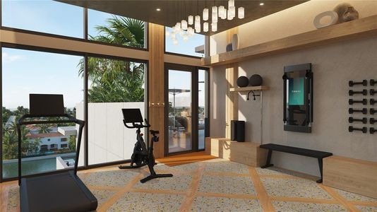 New construction Condo house 9700 W Bay Harbor Dr, Unit PH4, Bay Harbor Islands, FL 33154 plan The Sunset Penthouse - image 16