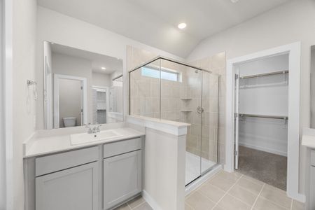 New construction Single-Family house 110 Divisadero Dr, Hutto, TX 78634 plan Brazos | Prairie Winds - image 8