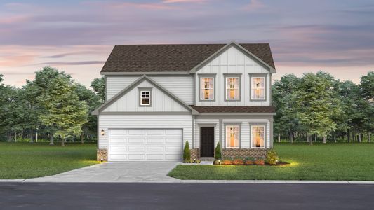 New construction Single-Family house 2021 Creekland View Blvd, Nashville, TN 37207 plan The Stanford - image
