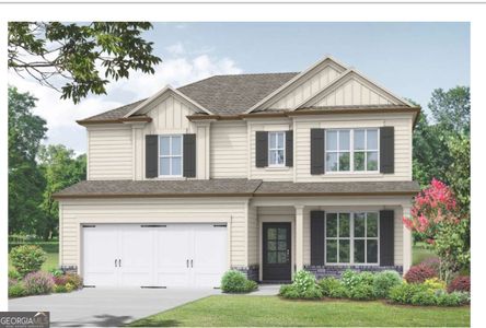 New construction Single-Family house 49 Madilyns Pl, Statham, GA 30666 plan The Windhurst - image