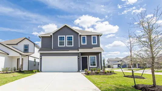 New construction Single-Family house 1303 Copal Trl, Conroe, TX 77301 The Auburn- photo 0