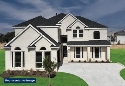 New construction Single-Family house 1031 Berkeley Pl, Prosper, TX 75078 Brentwood 3FSW w/Media- photo 0