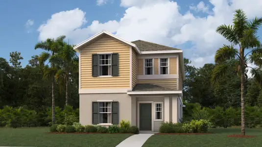 New construction Single-Family house 5664 Kettlebell Aly, Clermont, FL 34714 plan Brookside - image