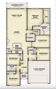 2111 Rhodora Floorplan