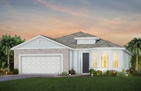 New construction Single-Family house 17536 Winding Oak Ln, North Fort Myers, FL 33917 plan Mainstay - image