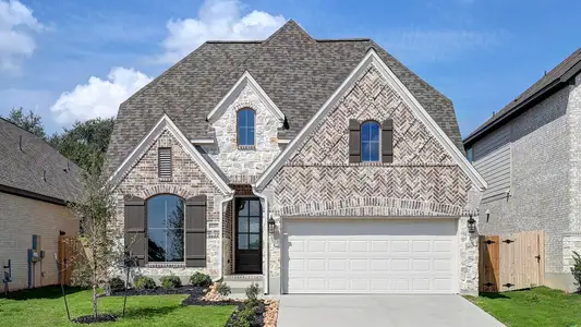 New construction Single-Family house 10203 Belle Pkwy, San Antonio, TX 78254 plan 2594W - image