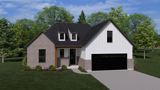 New construction Single-Family house 421 Dove Meadow Ln, Katy, TX 77493 plan Balcones - image