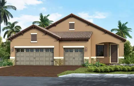 New construction Single-Family house 10628 Sarazen Wy, Englewood, FL 34223 plan Sea Mist - image