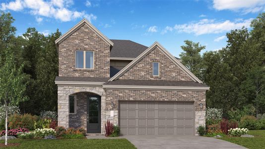 New construction Single-Family house 1035 Blue Stone Dr, Beasley, TX 77417 plan Willow II - image