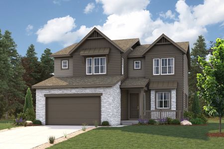 New construction Single-Family house 20857 Parklane Dr, Parker, CO 80138 plan The Olympic - image