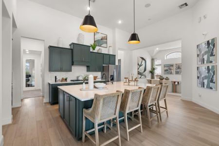 New construction Single-Family house 2318 Gleaming Pear Dr, Manvel, TX 77578 plan Lindsay - image