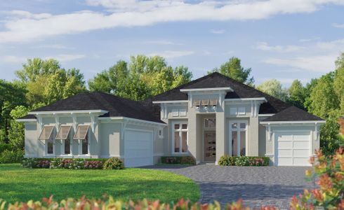 New construction Single-Family house 6400 Highfield Village Dr, Port Orange, FL 32128 plan Egret VII - image