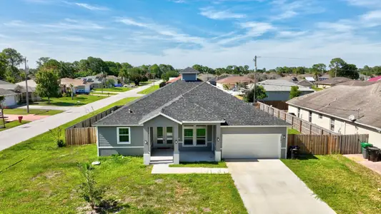 New construction Single-Family house 1791 Sw Effland Ave, Port St. Lucie, FL 34953 - image