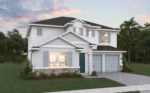 New construction Single-Family house 2067 Keystone Pass Blvd, Minneola, FL 34715 plan Biscayne - 19236 - image