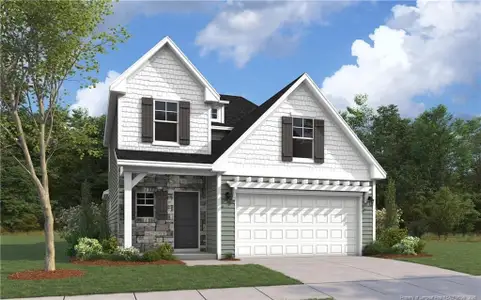 New construction Single-Family house 5112 Tyndall Dr, Sanford, NC 27330 plan Intrigue - image