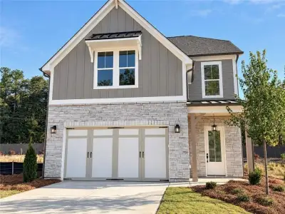 New construction Single-Family house 433 Edgewater Chase, Canton, GA 30115 plan The Sterling - image
