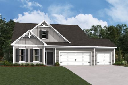 New construction Single-Family house 111 Amber Glen Dr, Locust, NC 28097 plan Vernon - image