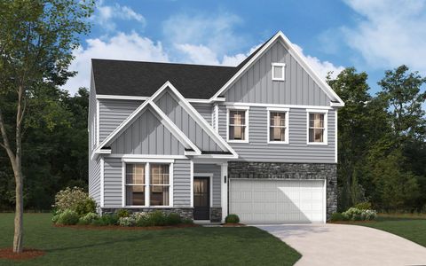 New construction Single-Family house 1208 Mossy Glade Rd, Apex, NC 27052 plan The Idlewild - image