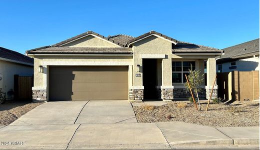 New construction Single-Family house 40060 W Hillman Drive, Maricopa, AZ 85138 Gull- photo 0