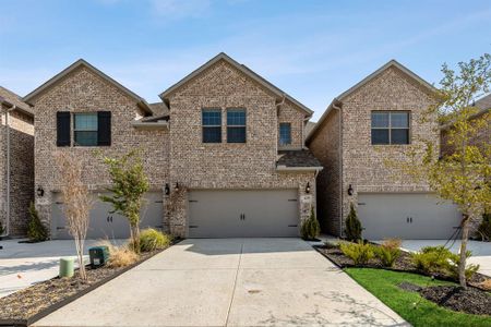 New construction Townhouse house 820 Heart Reef Road, Plano, TX 75075 Aiden- photo 0