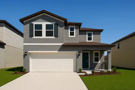 New construction Single-Family house 3628 Oliver Wy, Lakeland, FL 33810 plan Jefferson - image