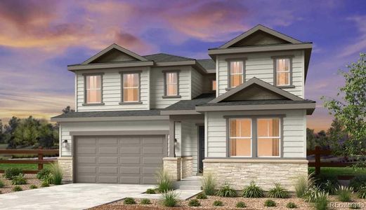 New construction Single-Family house 4194 Ridgewalk Point, Castle Rock, CO 80108 Fairmount | A Multi-Gen Home- photo 0