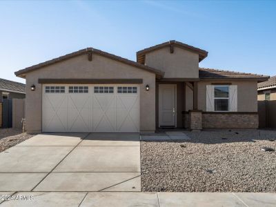 New construction Single-Family house 37287 W Patterson St, Maricopa, AZ 85138 Onyx- photo 0 0