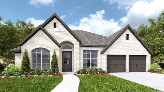 New construction Single-Family house 5766 Satchel Trl, New Braunfels, TX 78130 plan 3257W - image