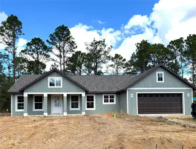 New construction Single-Family house 2143 W Hampshire Blvd, Citrus Springs, FL 34434 - image