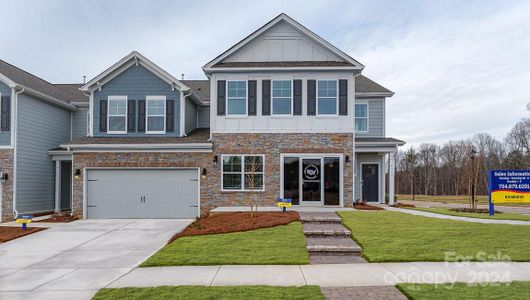 New construction Townhouse house 4190 Steel Way, Sherrills Ford, NC 28673 Livia- photo 0