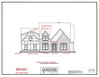 New construction Single-Family house Peachtree City, GA 30269 plan Bryant F - image