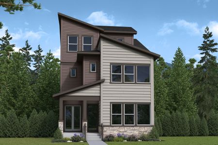 New construction Single-Family house 6646 Knapp Dr, Colorado Springs, CO 80924 plan The Castlegate - image