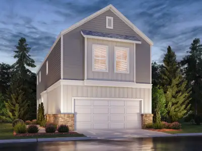 New construction Townhouse house 19975 Emerald Bend Wy, Atascocita, TX 77346 plan The Winston (S120) - image